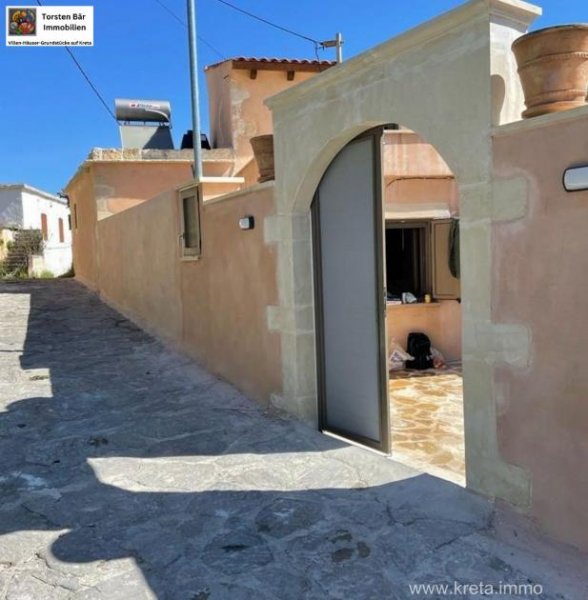 Melidoni Apocoronas Kreta, Melidoni, renoviertes Dorfhaus mit Innenhofgarten Haus kaufen